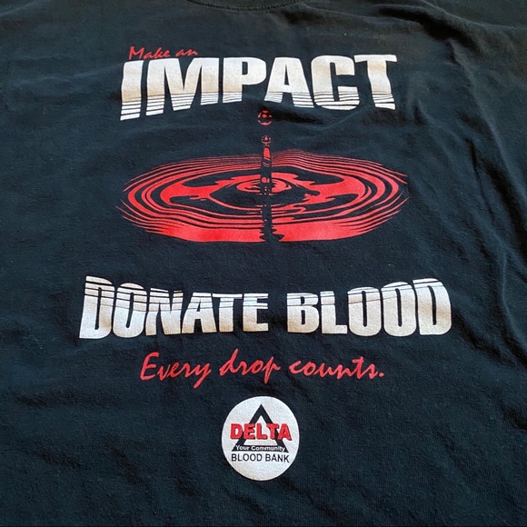 Shirt, Donate Blood 🩸 Make an Impact “Every Drop” - Picture 1 of 3